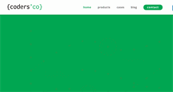 Desktop Screenshot of codersco.com